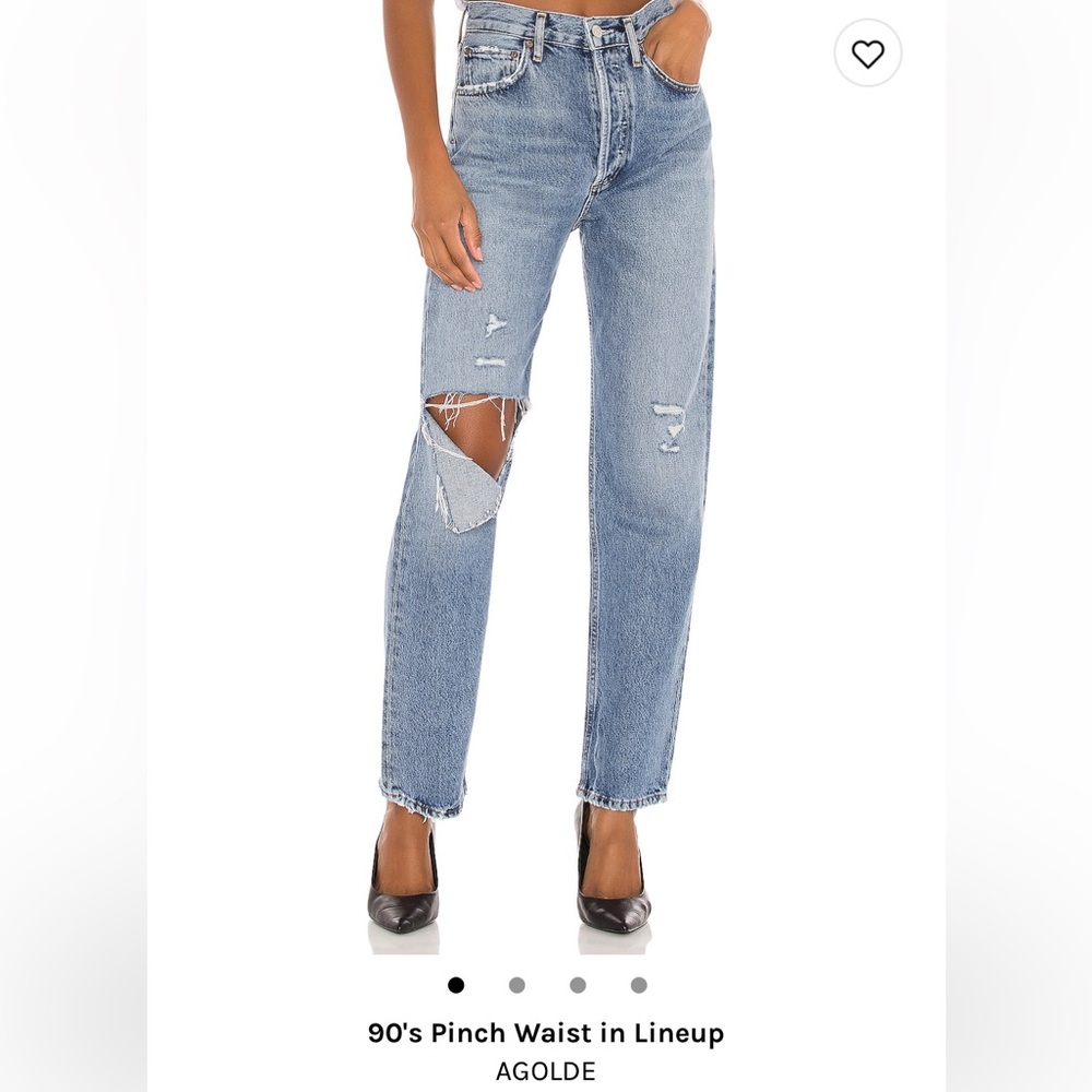 AGOLDE 90s’ Pinch Waist Jeans in Lineup